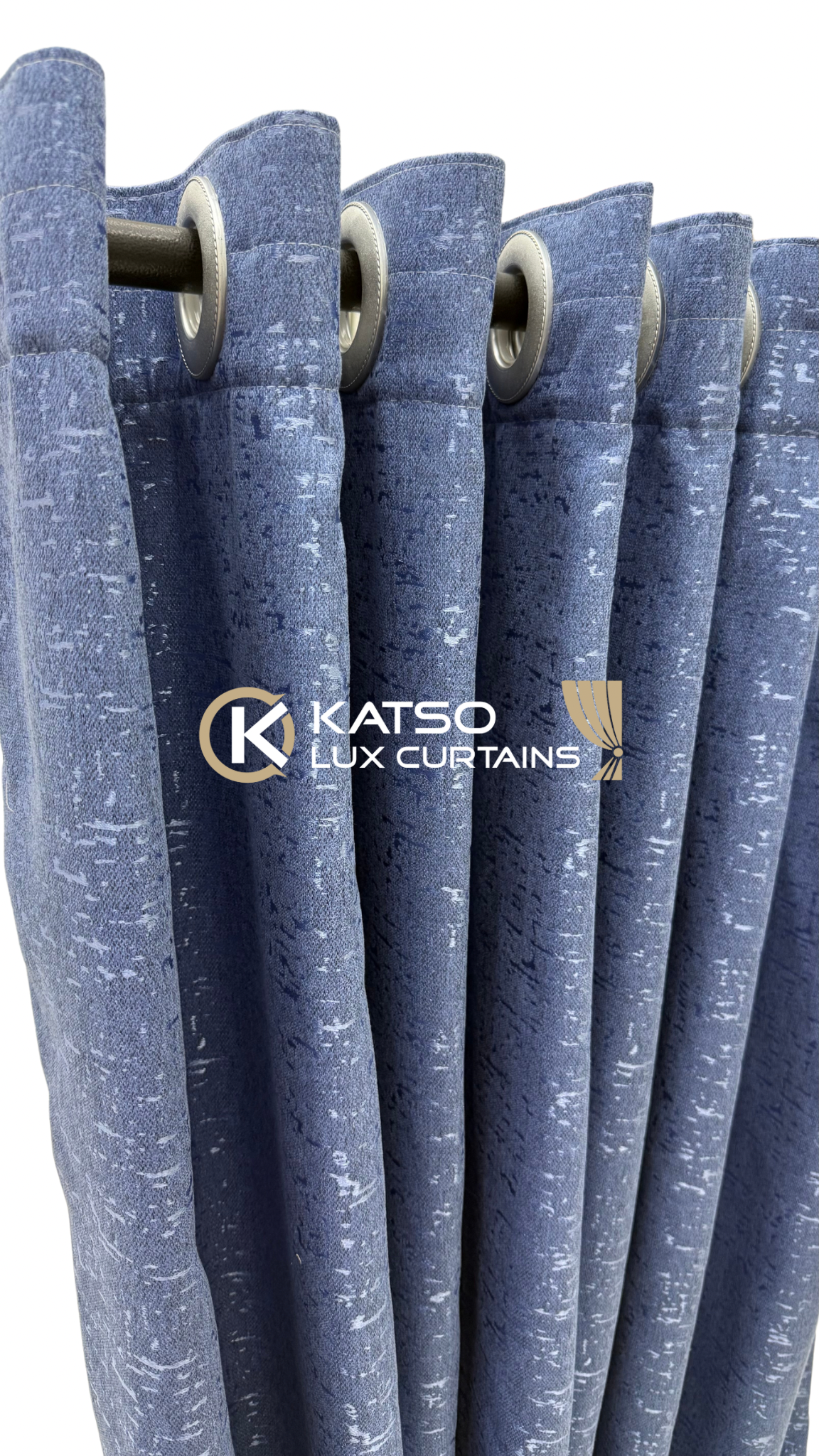 Front Curtain - Mthunzini Blue