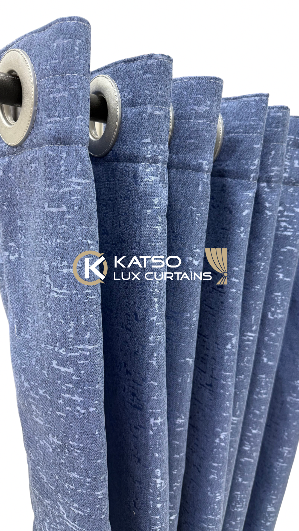 Front Curtain - Mthunzini Blue