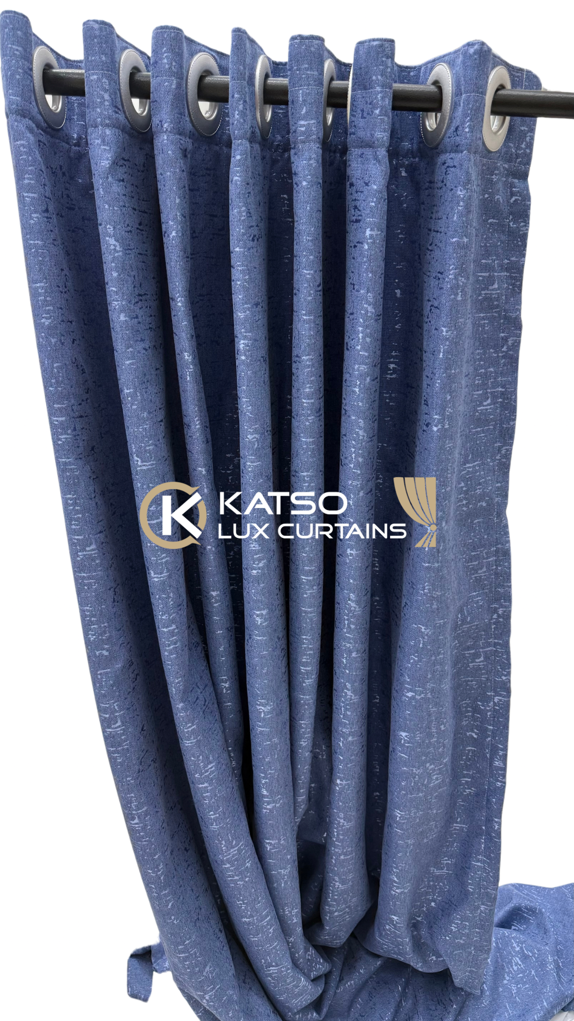 Front Curtain - Mthunzini Blue