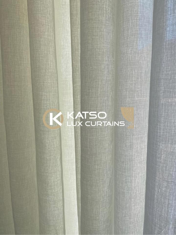 Elegant Lace Curtain - Cream