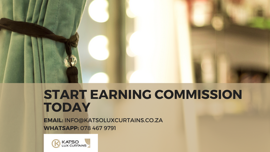 Earn commission selling Katso Lux Curtains