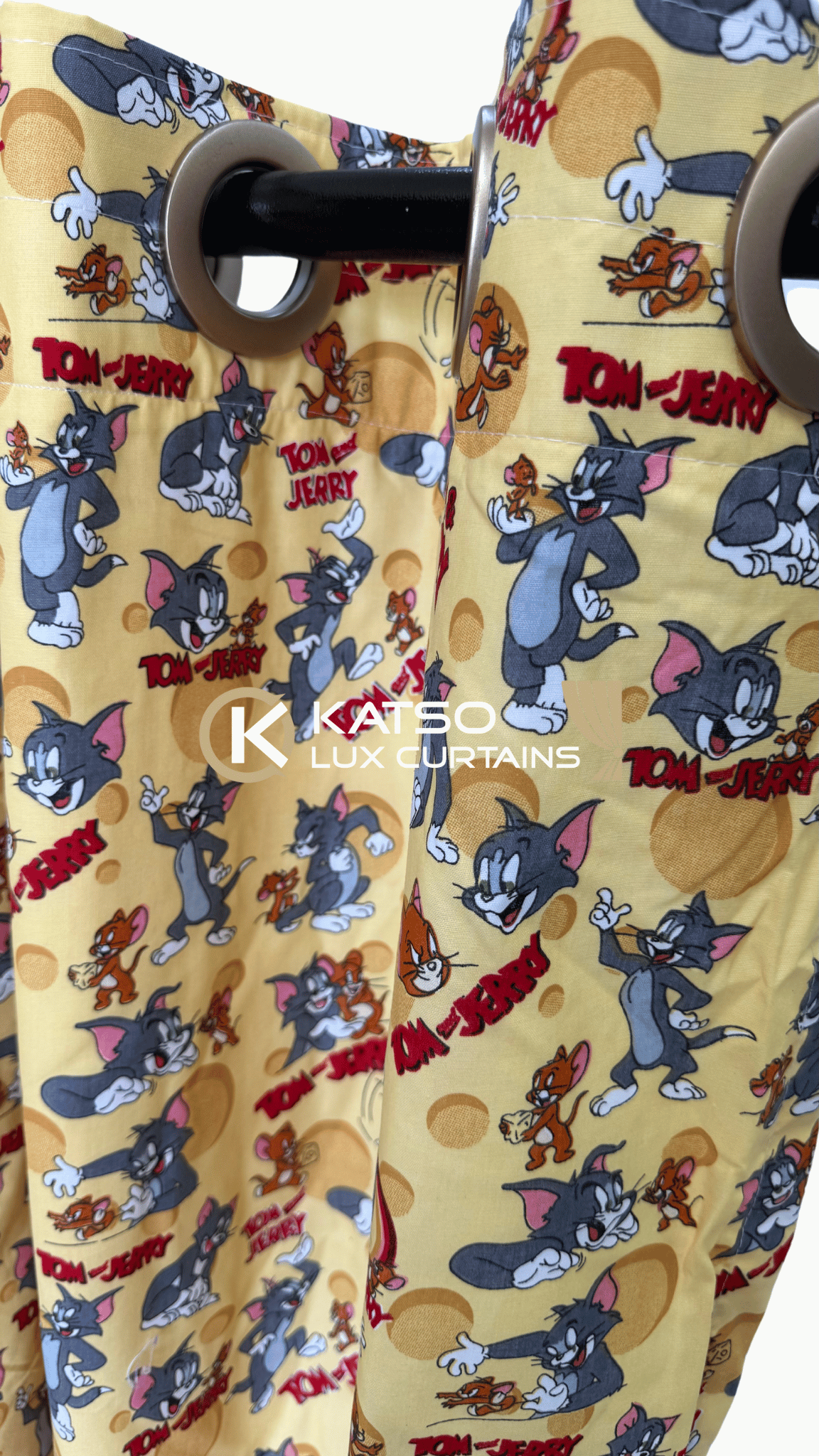 Kids Front Curtain - Tom and Jerry