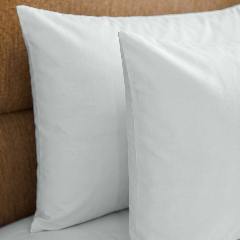 200 Thread Count 100% Cotton Percale Pillowcase Duck Egg-Pillowcases