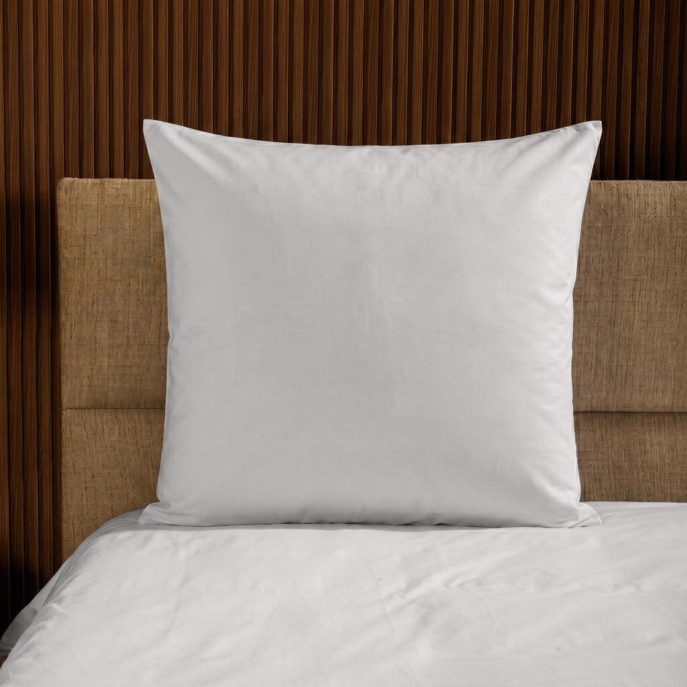 200 Thread Count 100% Cotton Percale Pillowcase Light Grey-Pillowcases