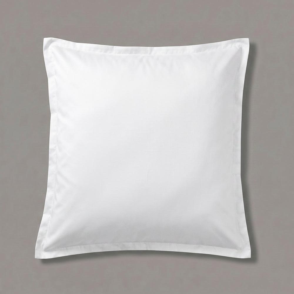 200 Thread Count Oxford Cotton Rich Percale Pillowcase White-Pillowcases
