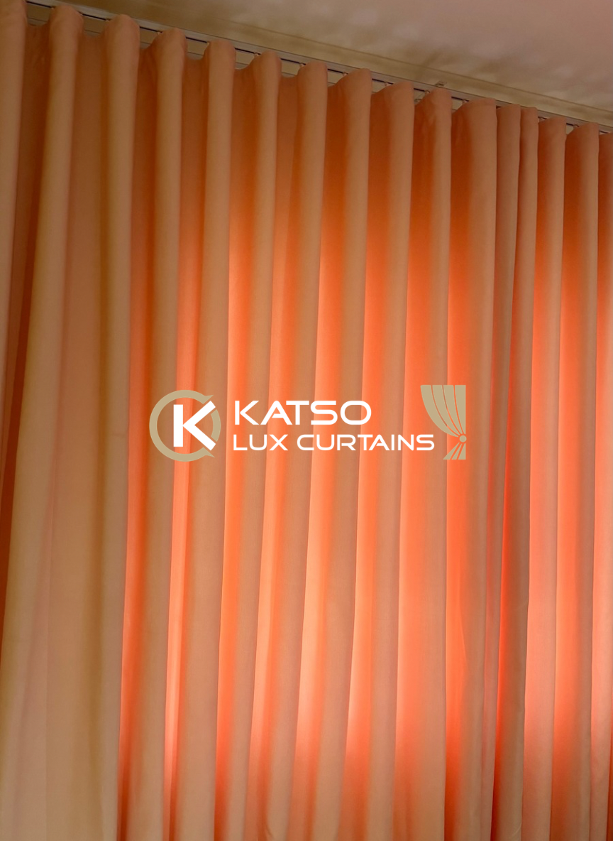 Front Curtain - Pink Marlo Wave