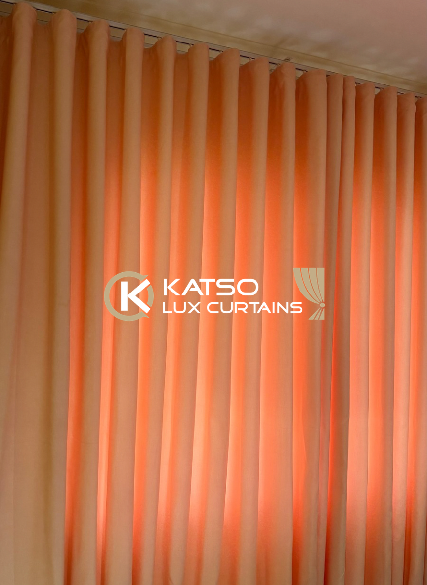 Front Curtain - Pink Marlo Wave