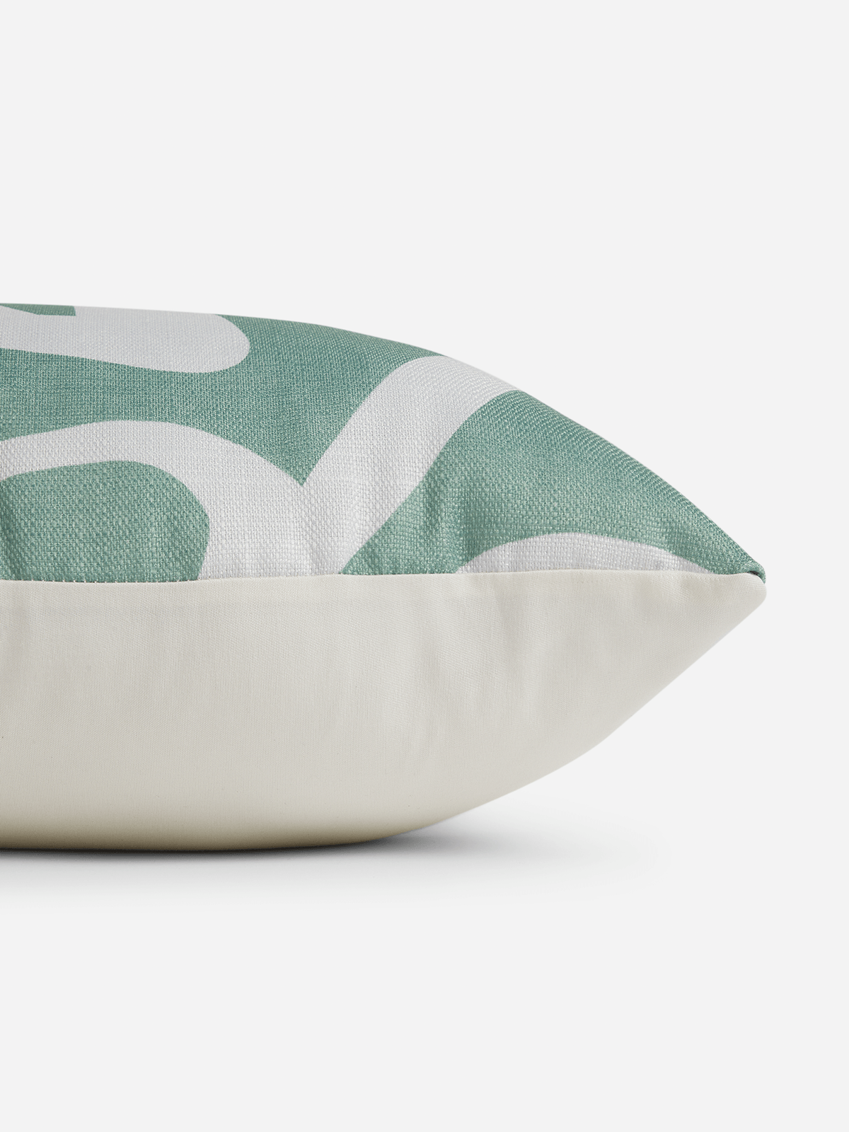 Green Abstract Geo Scatter Cushion