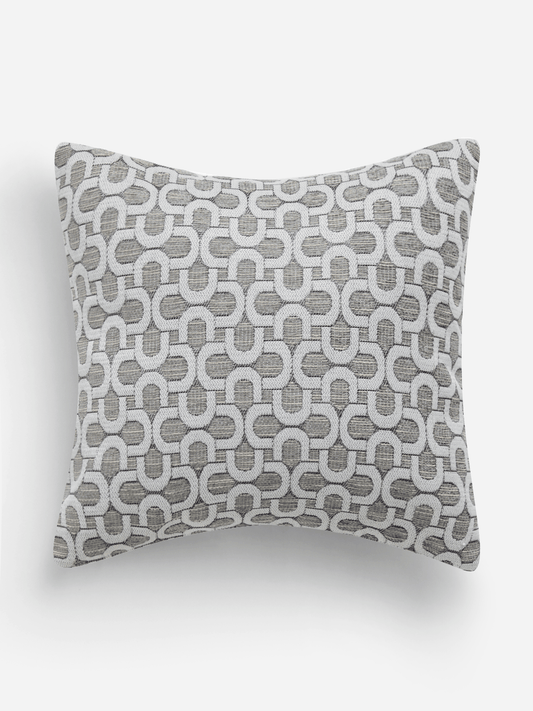 Grey Jacquard Scatter Cushions