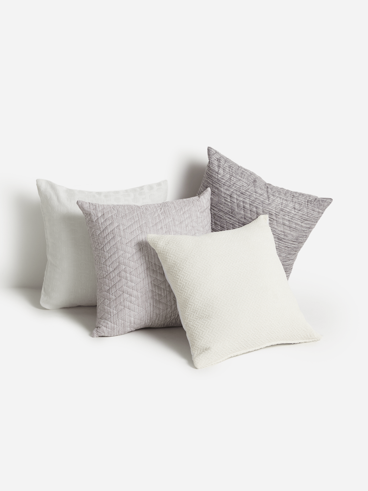 White Jacquard Scatter Cushion