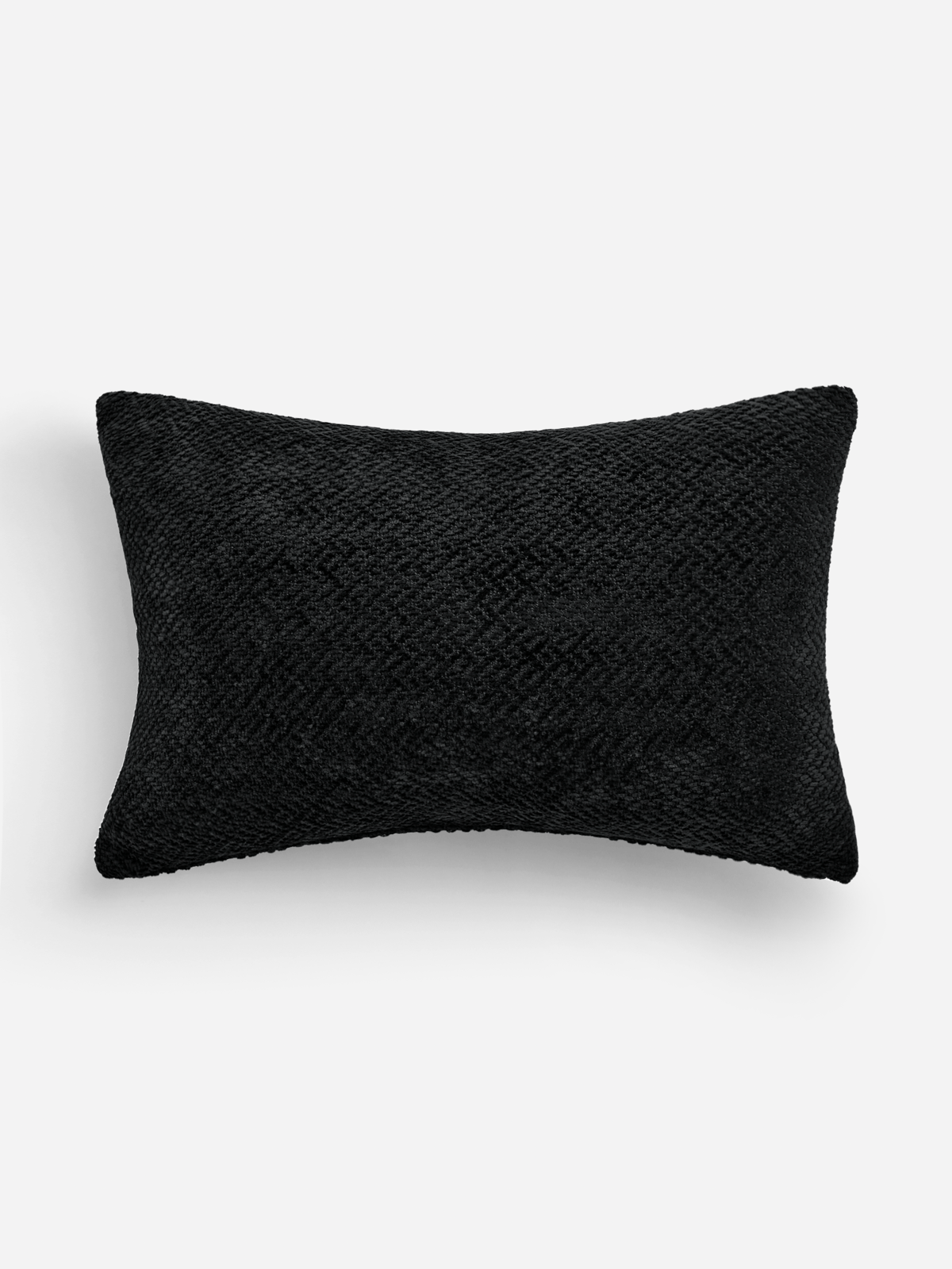 Black Chenille Scatter Cushion