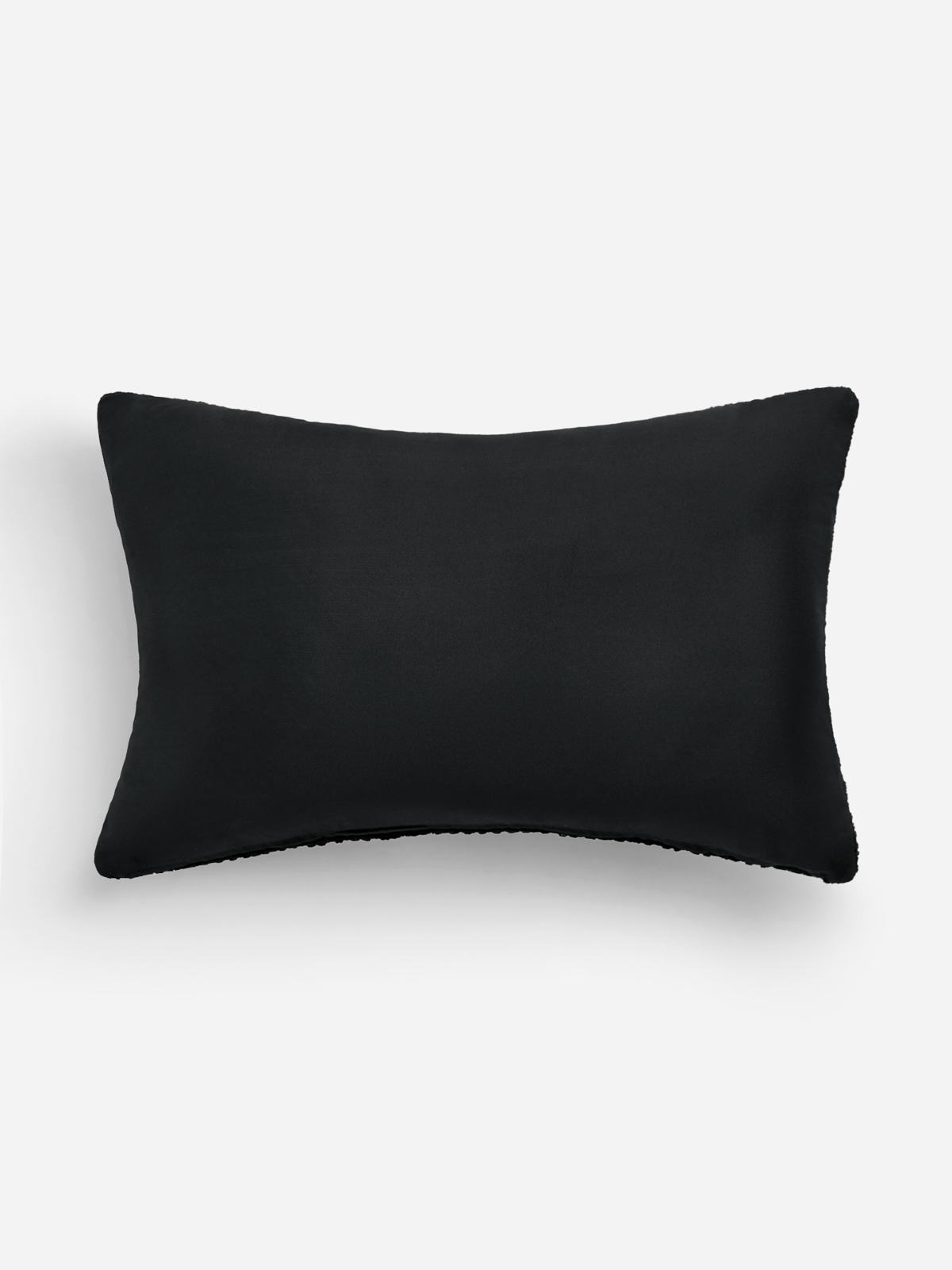 Black Chenille Scatter Cushion