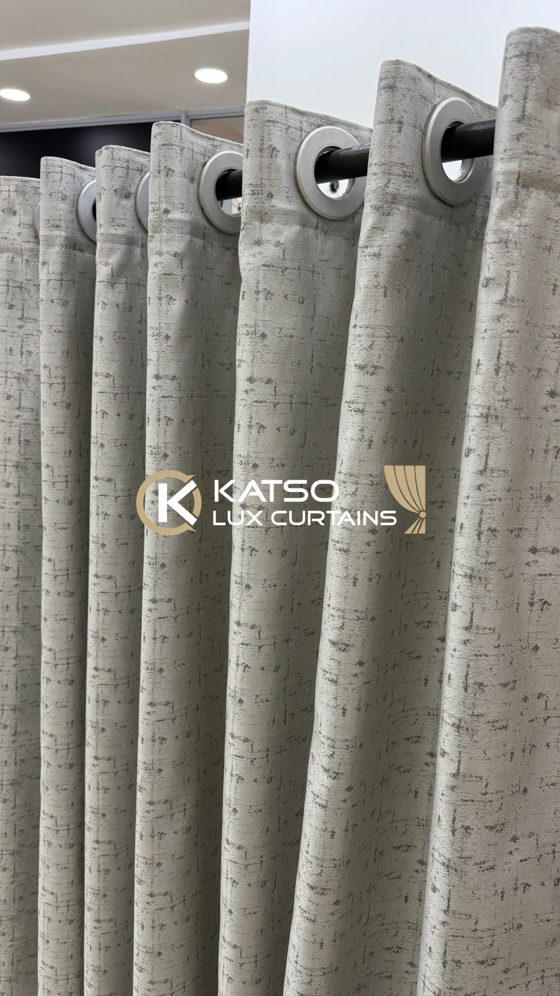 Nomsa Made-to-Measure Curtain | Eyelet, Taped or Wave