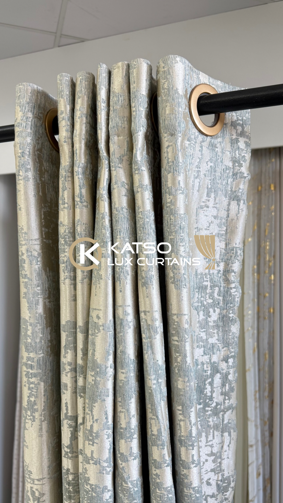 Harriet Made-to-Measure Curtain | Eyelet, Taped or Wave