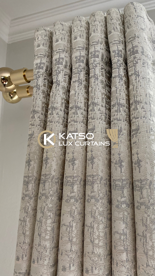 Mpho Made-to-Measure Curtain | Eyelet, Taped or Wave