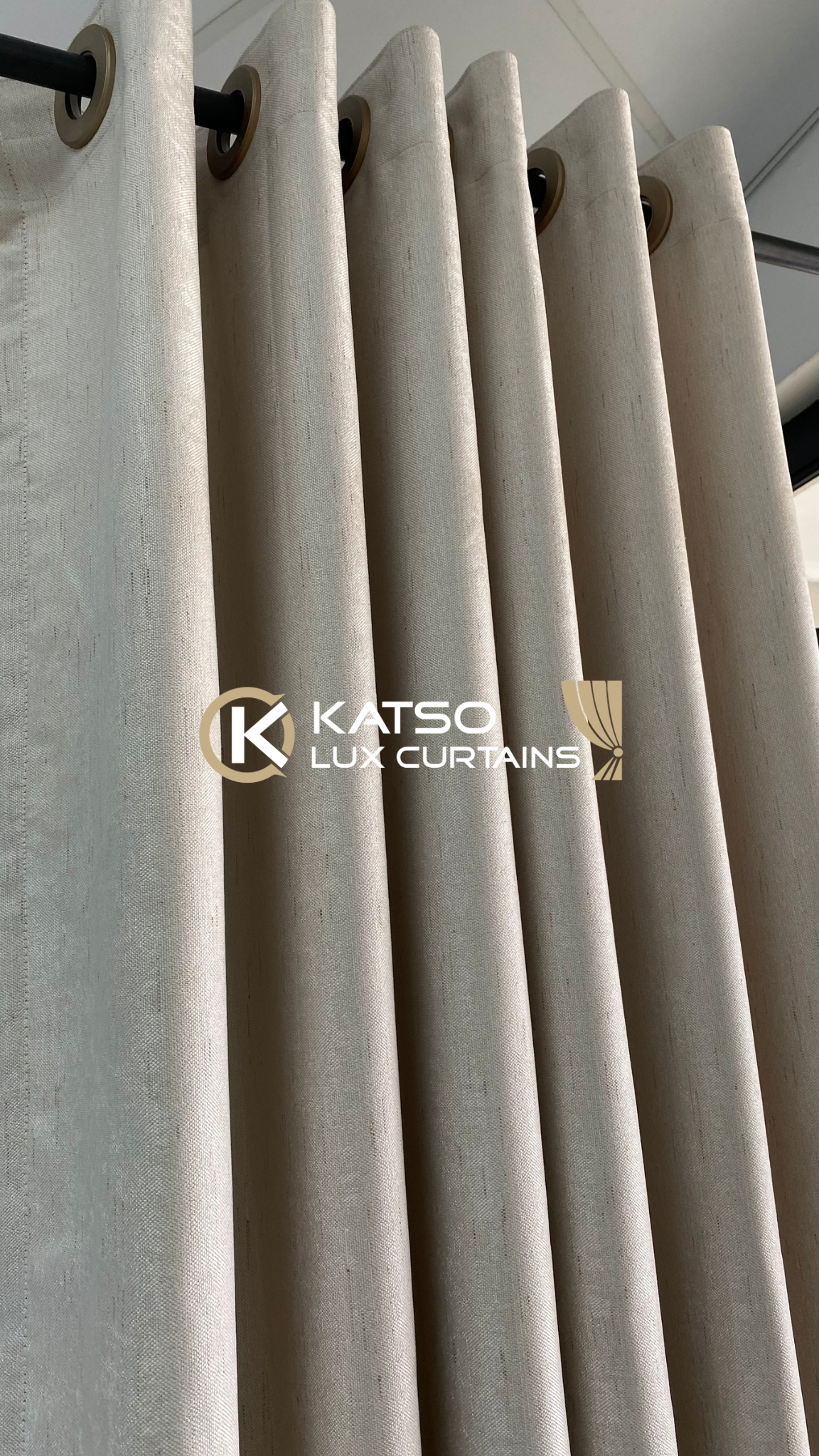 Mariska Made-to-Measure Curtain | Eyelet, Taped or Wave