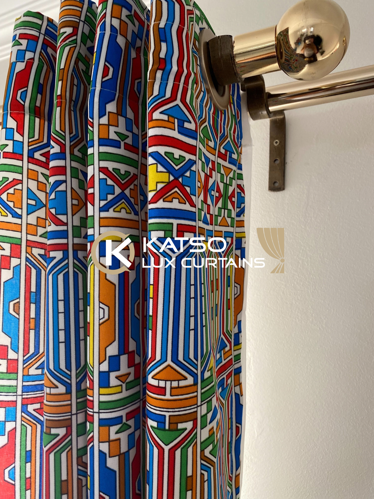 Thokozile Made-to-Measure Curtain | Eyelet, Taped or Wave