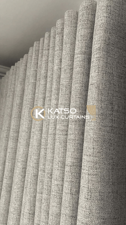 Amelia Made-to-Measure Blockout Curtain | Eyelet, Taped or Wave