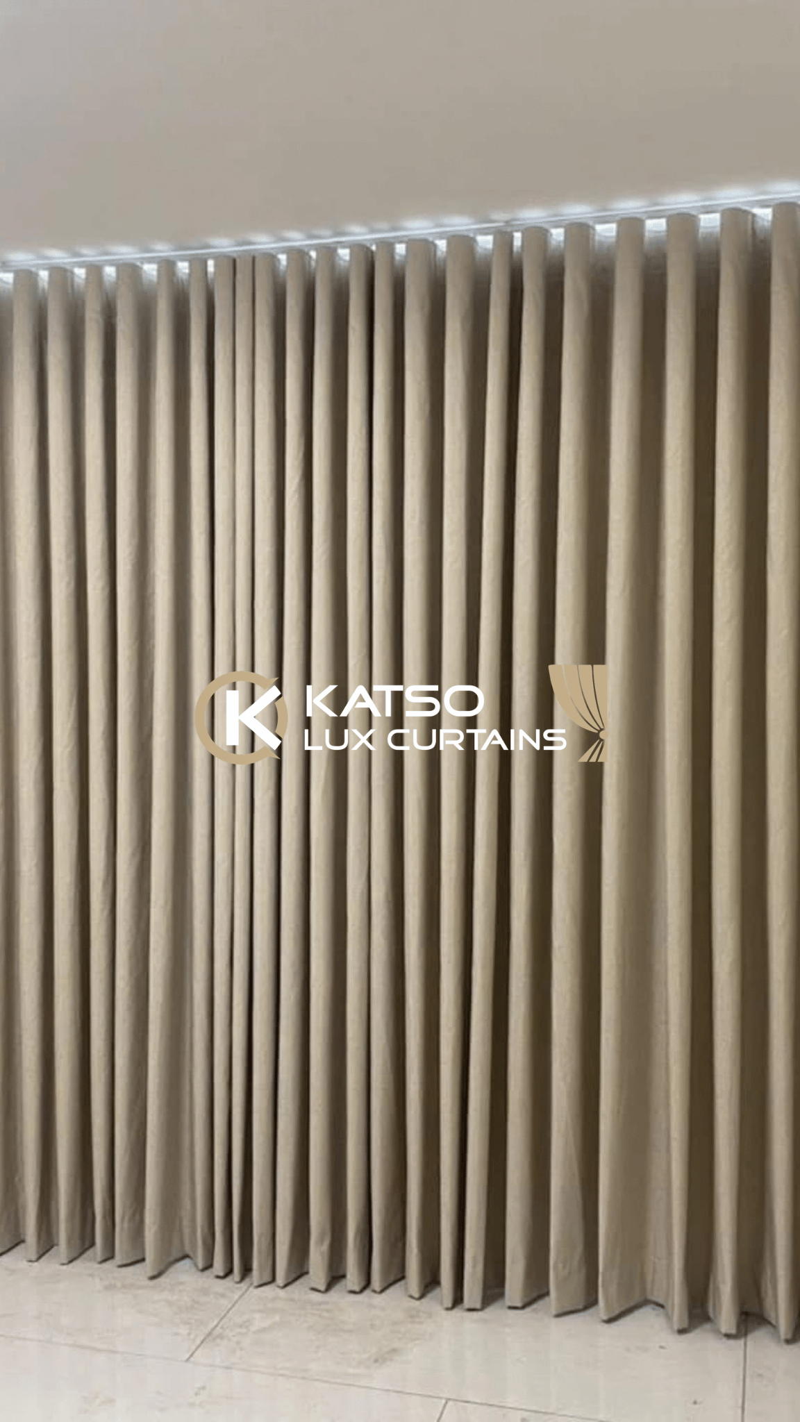 Lesedi Made-to-Measure Curtain | Eyelet, Taped or Wave