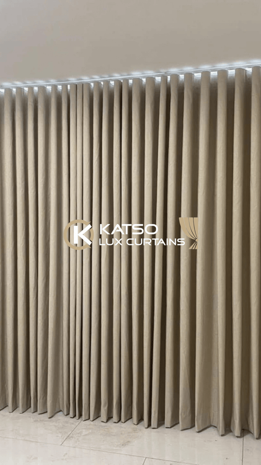Lesedi Made-to-Measure Curtain | Eyelet, Taped or Wave