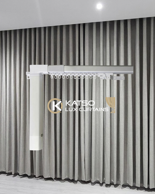 Double Manual Wave Curtain Track Kit