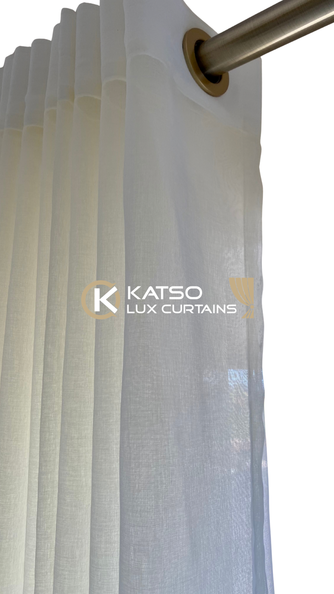 Lulama Made-to-Measure Lace Curtain | Eyelet, Taped or Wave