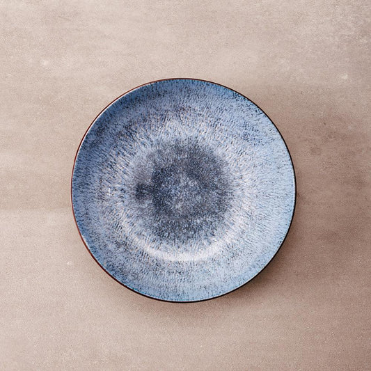 Home.Life Marbled Salad Bowl Blue Haze-Bowls