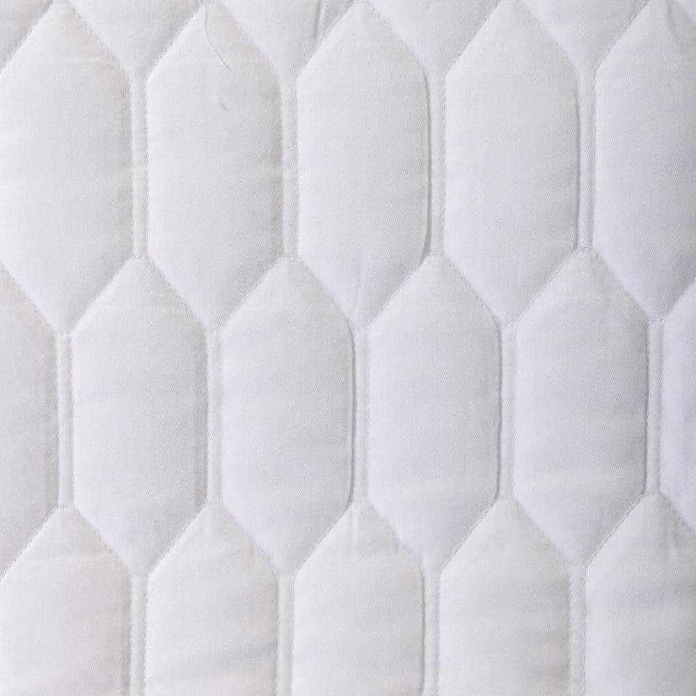 Loam Whisper Soft Premium Cotton Quilt White-Quilts & Comforters