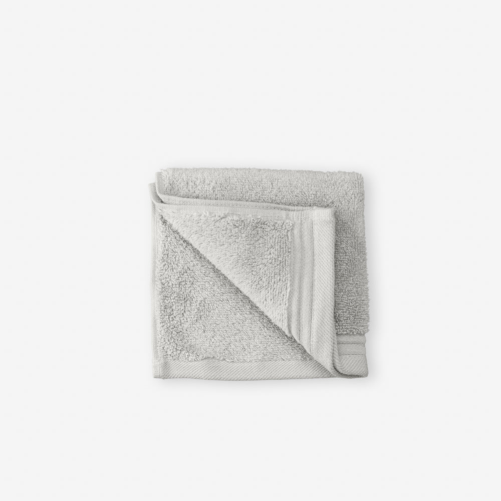 Luxury Egyptian Cotton Zero Twist Towel Light Grey-Towels