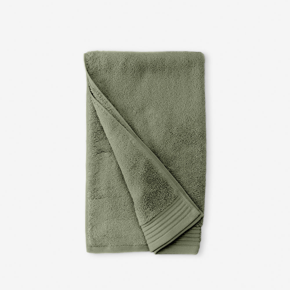 Luxury Egyptian Cotton Zero Twist Towels Moss-Towels