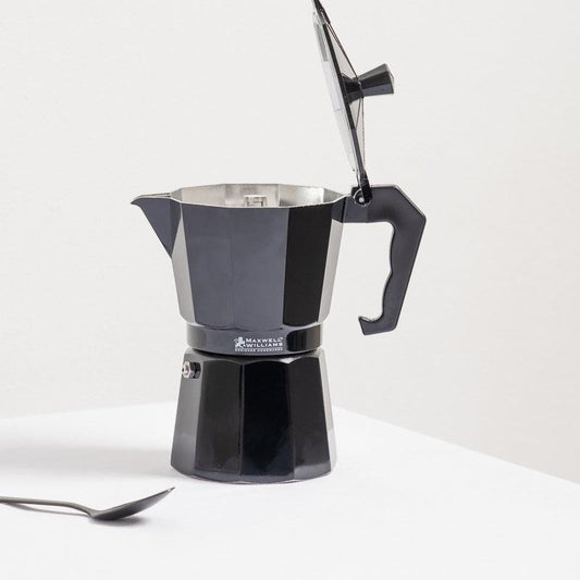 Maxwell Williams Blend Stovetop Espresso Maker - Black-Espresso Maker