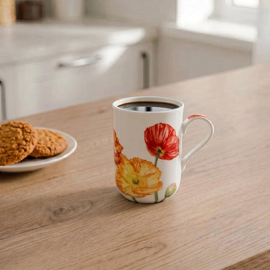 Maxwell & Williams Poppies Mug-Mugs