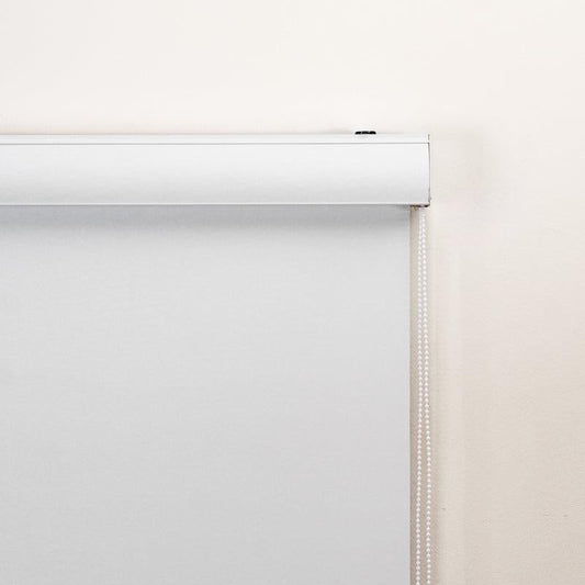 Moretti Blockout Roller Blind - White-Blinds