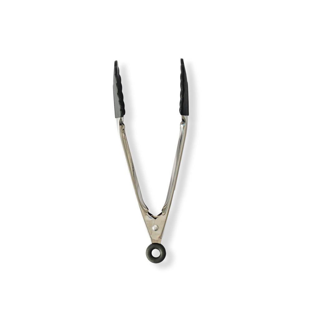 Moretti Tong Silicone Black-Utensils