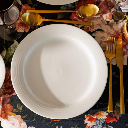 Noritake Arctic White Dinner Plate-Plates