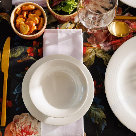 Noritake Arctic White Fruit Bowl-Bowls