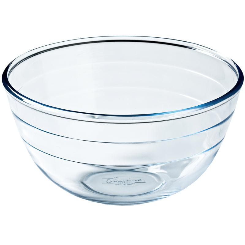 Ã”cuisineÂ® Glass Mixing Bowl Round-MIXING BOWLS