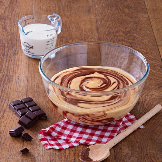 Ã”cuisineÂ® Glass Mixing Bowl Round-MIXING BOWLS