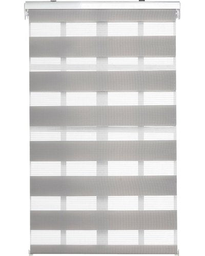 Zebra Roller Blind (1600x2200)(Light Grey)